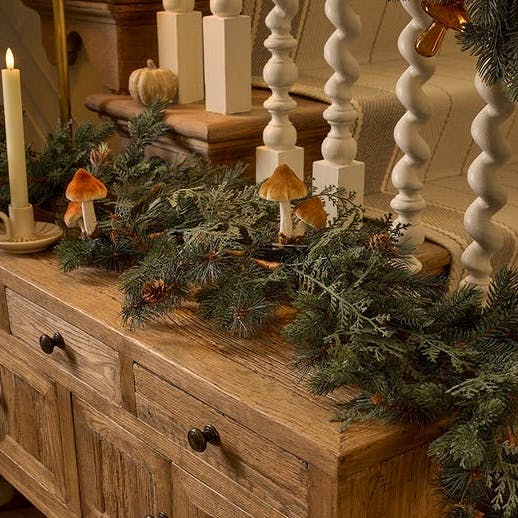 Cox & Cox Faux Foraged Cypress Garland