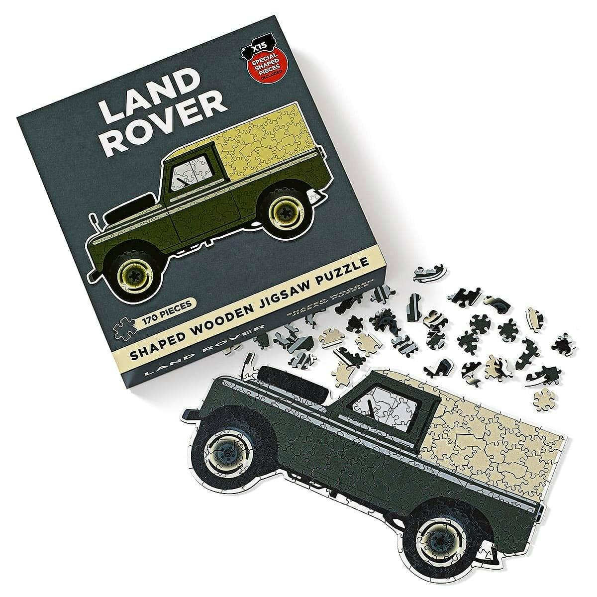 Museum Selection Classic Four Wheel Drive Wooden Jigsaw, 170 pieces, £14.99