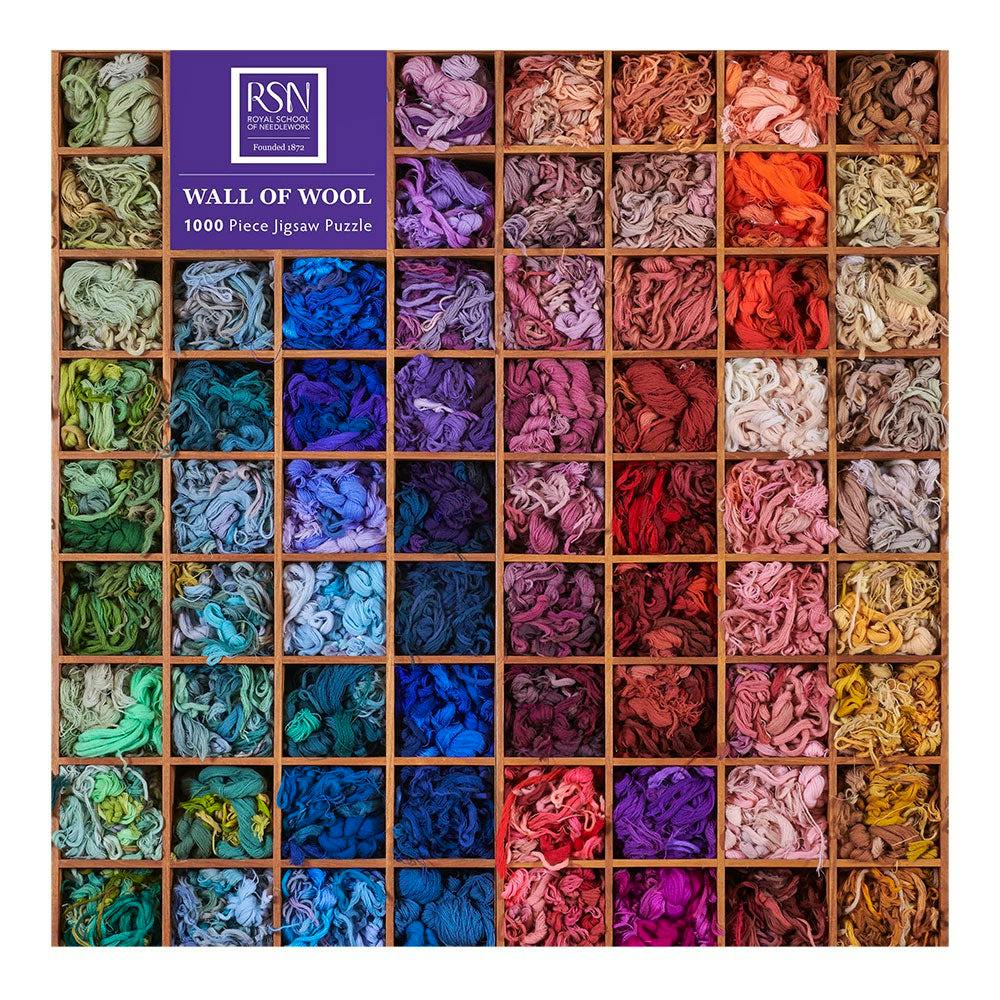 Blackwells Royal School of Needlework: Wall of Wool, 1000 pieces, £14.99