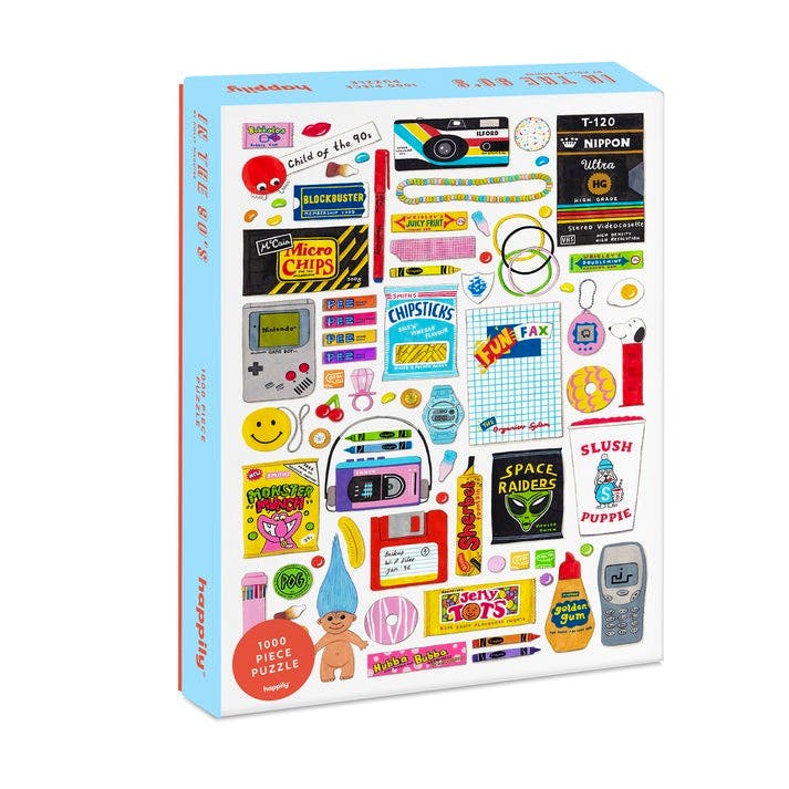 Happily Puzzles In the 90s - 1,000 pieces, £16.99
