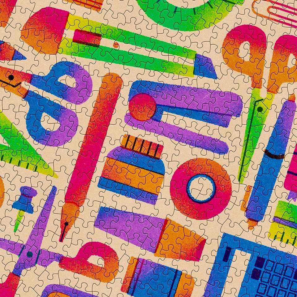 Cloudberries Stationery, 1000 Pieces, £29.99