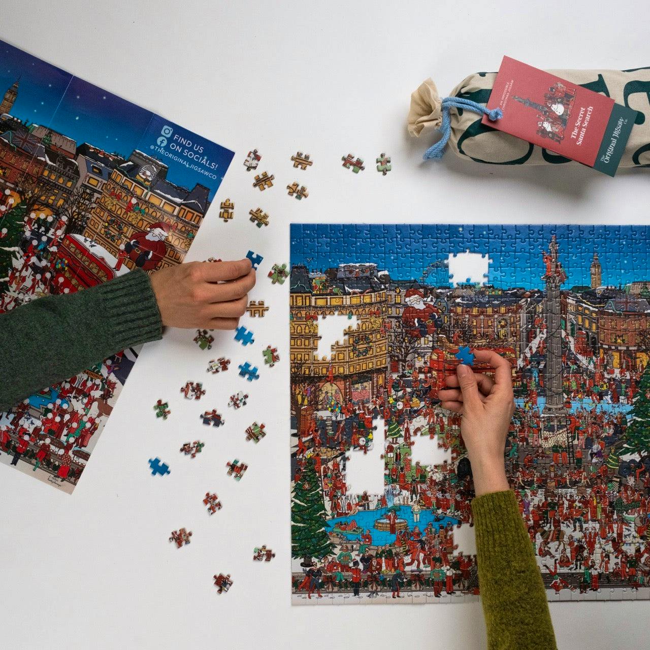 Original Jigsaw Company The Secret Santa Search, 1000 pieces, £30