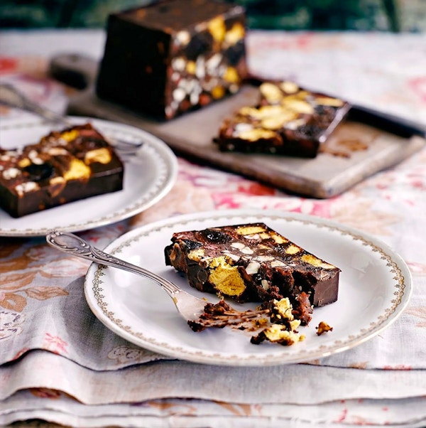 Vegan Chocolate, Cherry & Honeycomb Parfait Copy