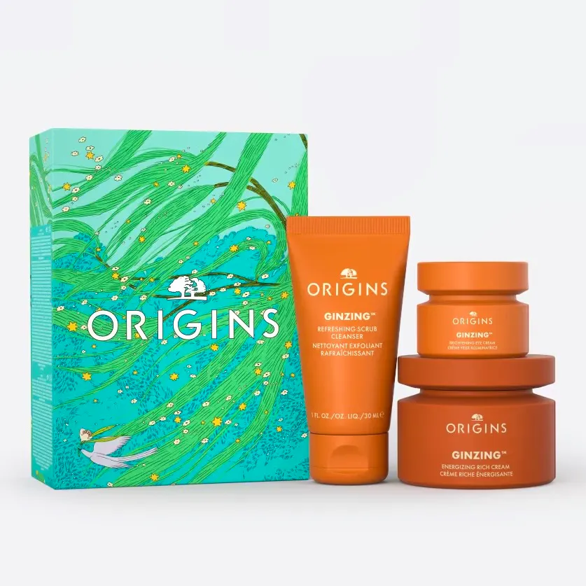 Origins Ginzing Vitamin C Skincare Gift Set, £49 (worth £69)