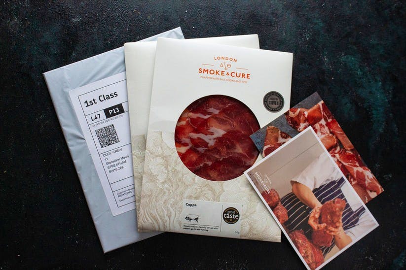 London Smoke & Cure If you’re curious about charcuterie and are keen to try some different dried meats, gift this rolling monthly subscription. From £5.95