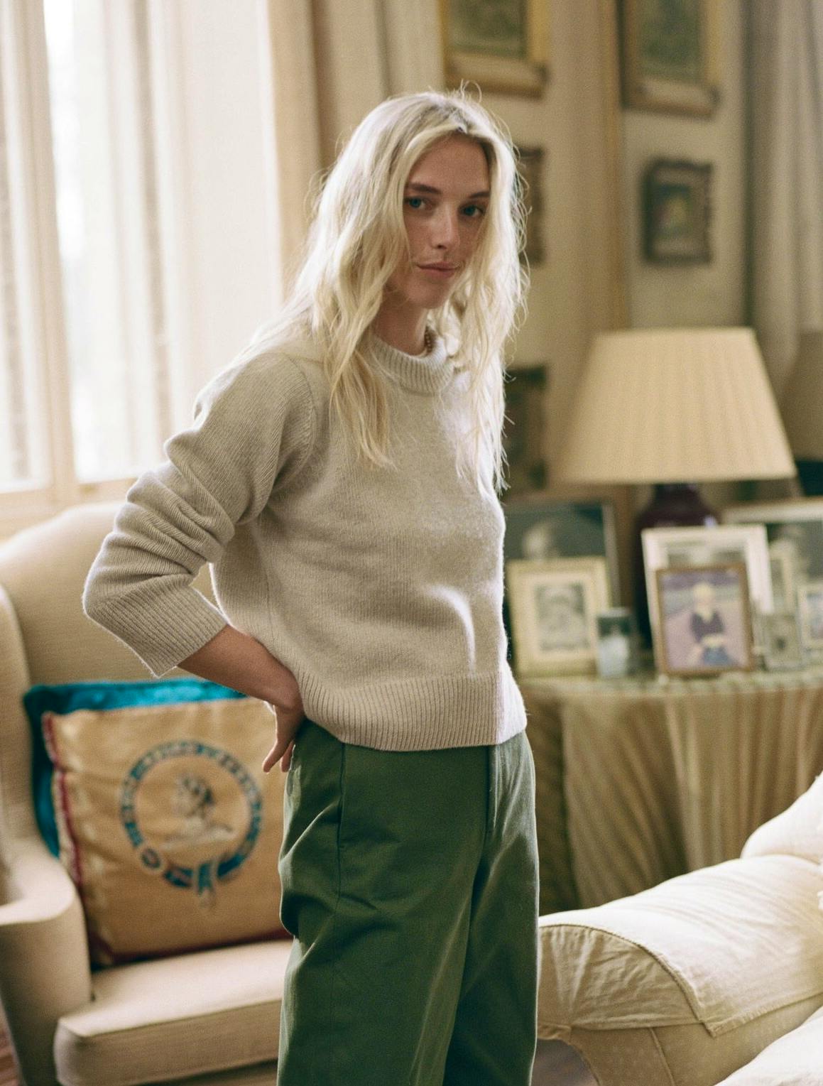 With Nothing Underneath Devon Jumper