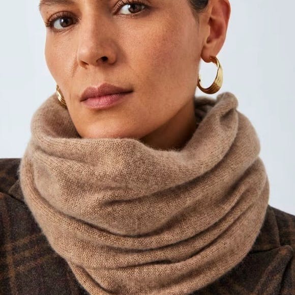 John Lewis Plain Cashmere Snood, £65