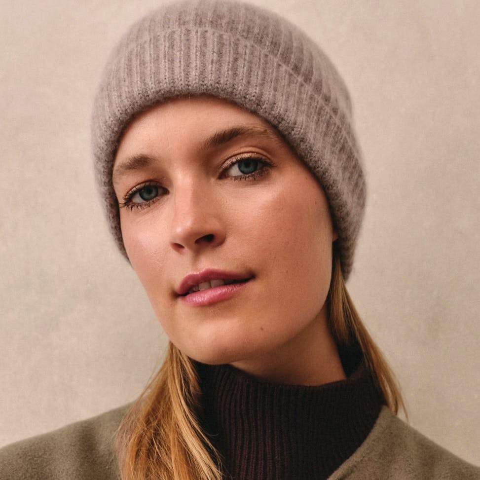 The White Company Cashmere Ribbed Hat, £59