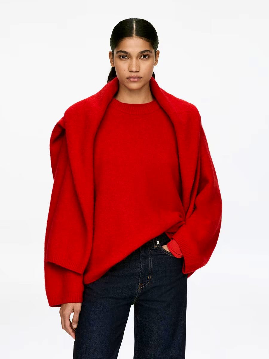 Alpaca-Wool Blend Jumper £60.90 (Was £85)