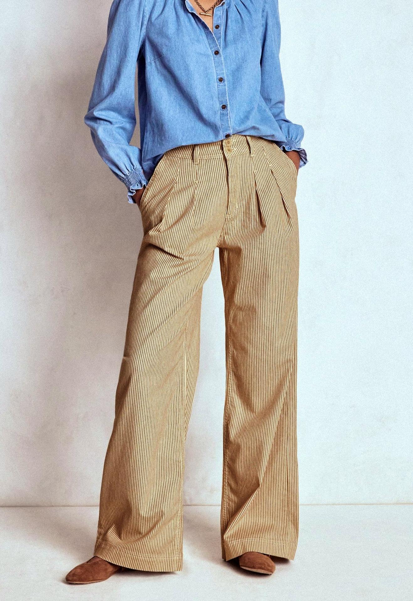 Brompton Wide Leg Trousers £83.30 (Was £119)