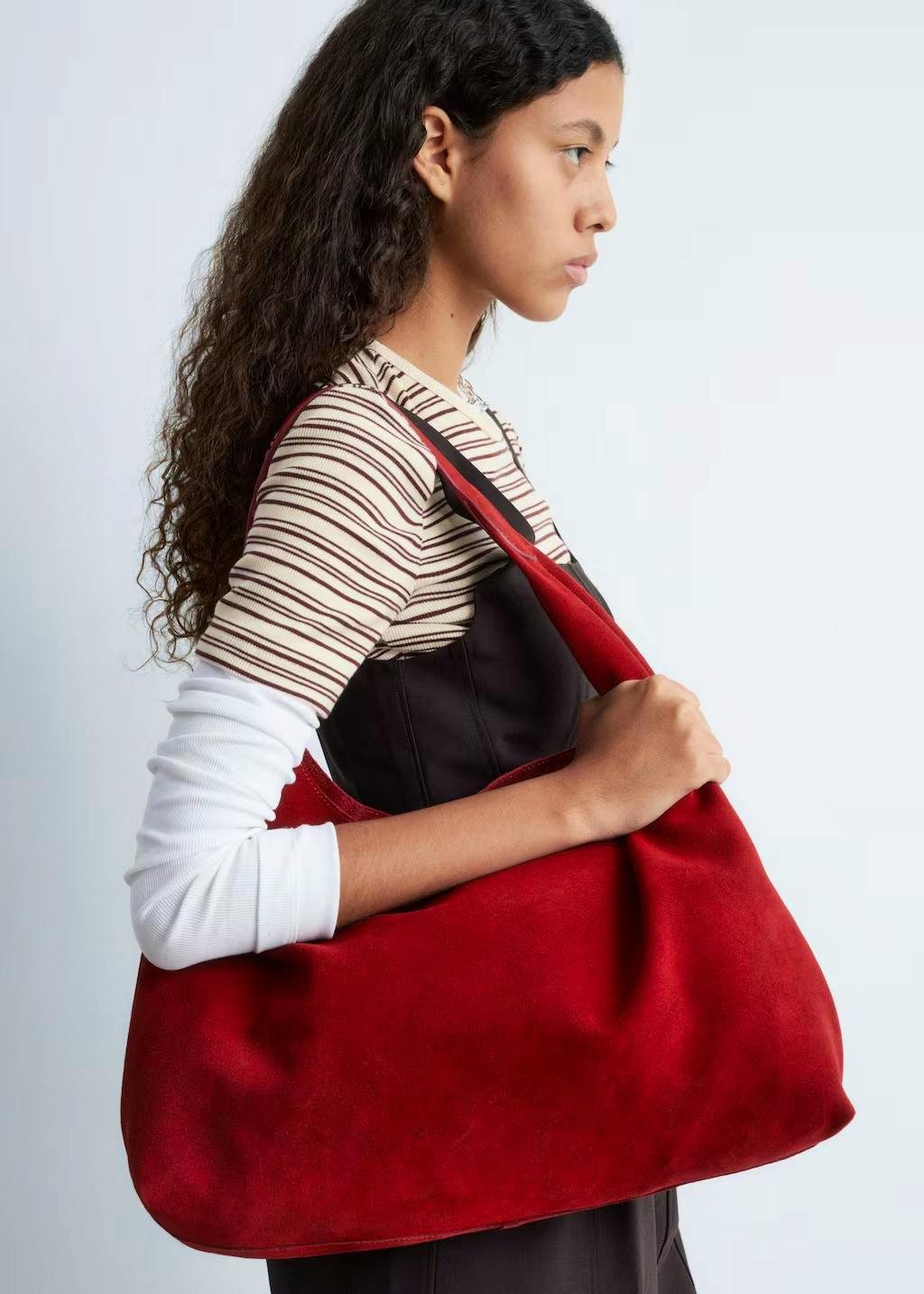 Large Suede Tote Bag £87 (was £139)