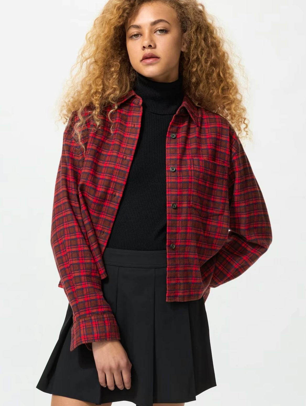 Flannel Boxy Shirt £19.90 (Was £29.90)