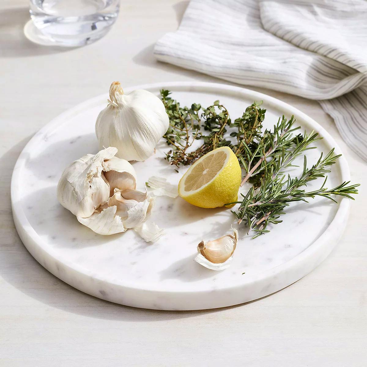 The White Company Round Marble Board, £40