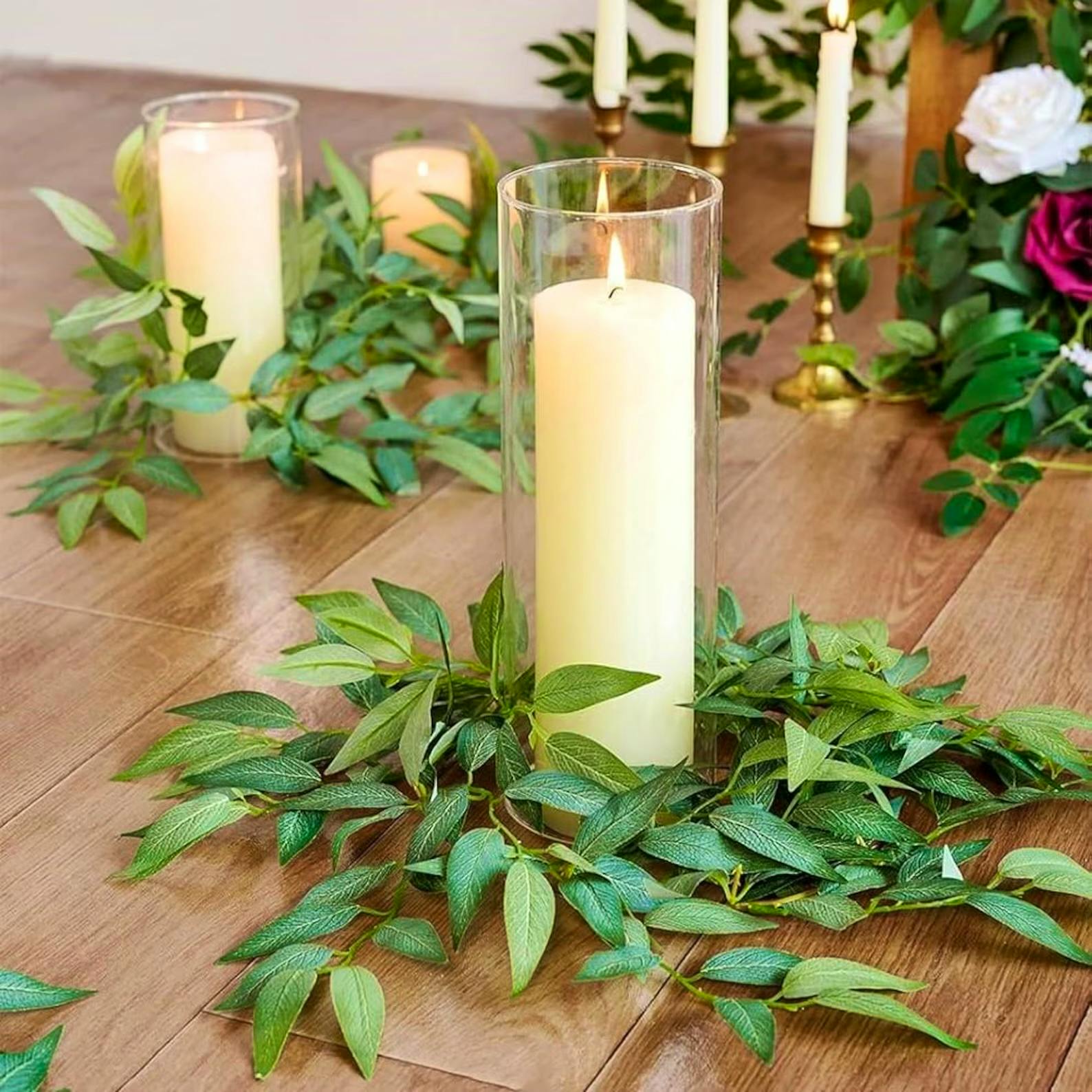 Etsy 30/64 Inches Greenery Garland, from £5.43