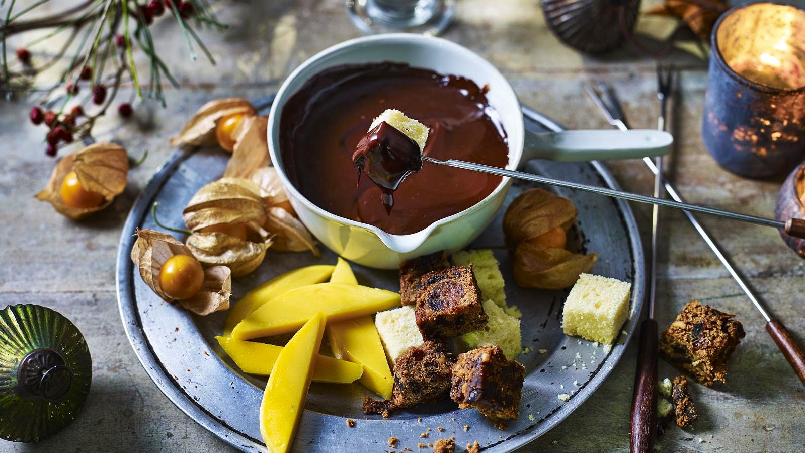 Chocolate, Orange And Spice Fondue