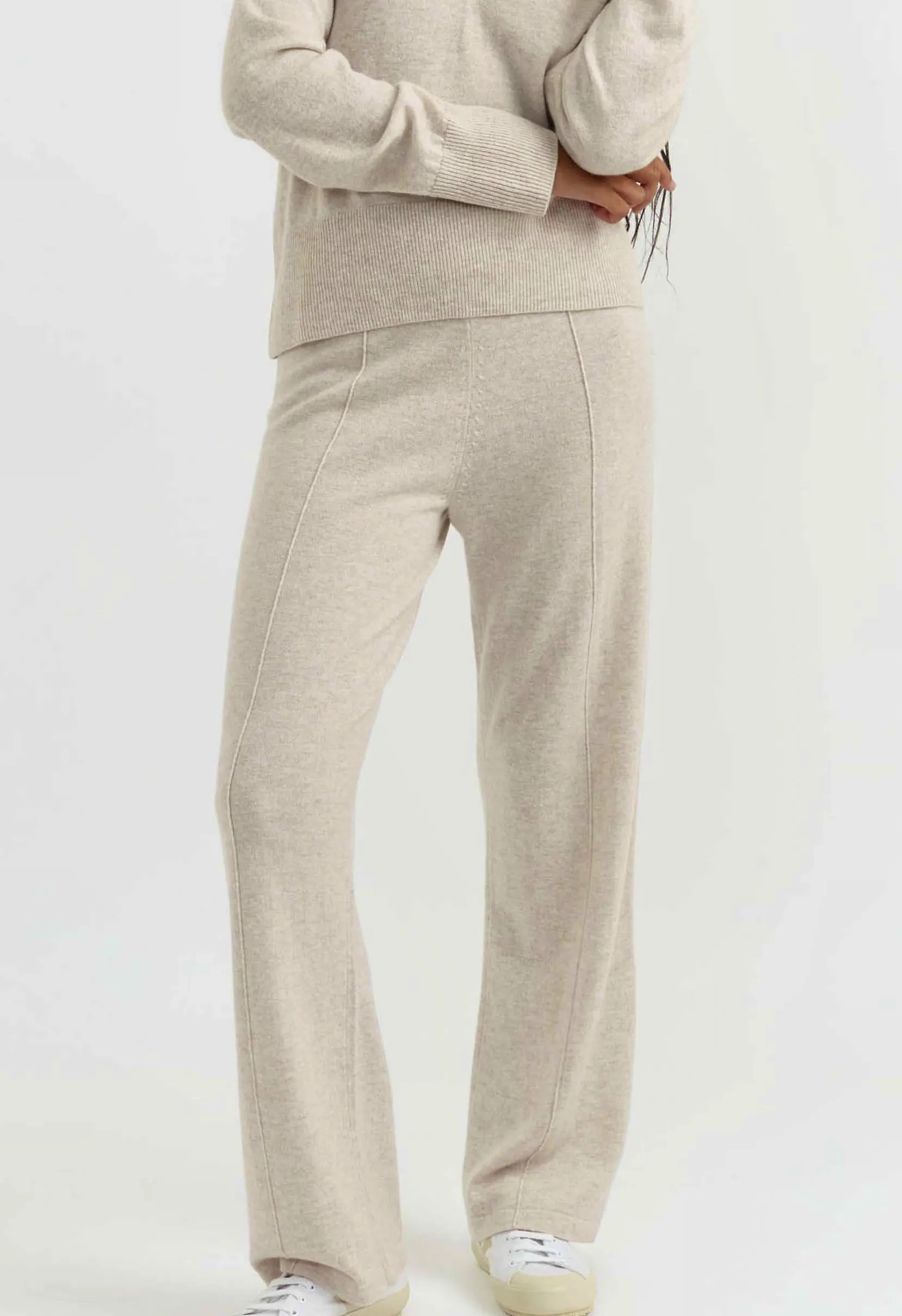 Marks & Spencer Chinti & Parker Wool Rich Wide Cashmere Joggers, £95