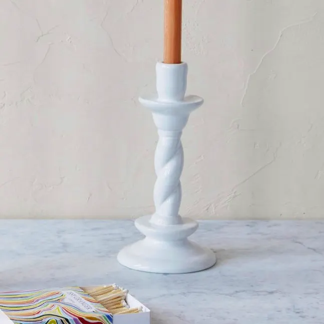 Issy Granger Vela Single Ceramic Candlestick, £75
