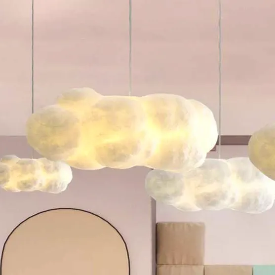 Vax Lamp Pendant Light Nordic Unique Cotton Cloud, £187