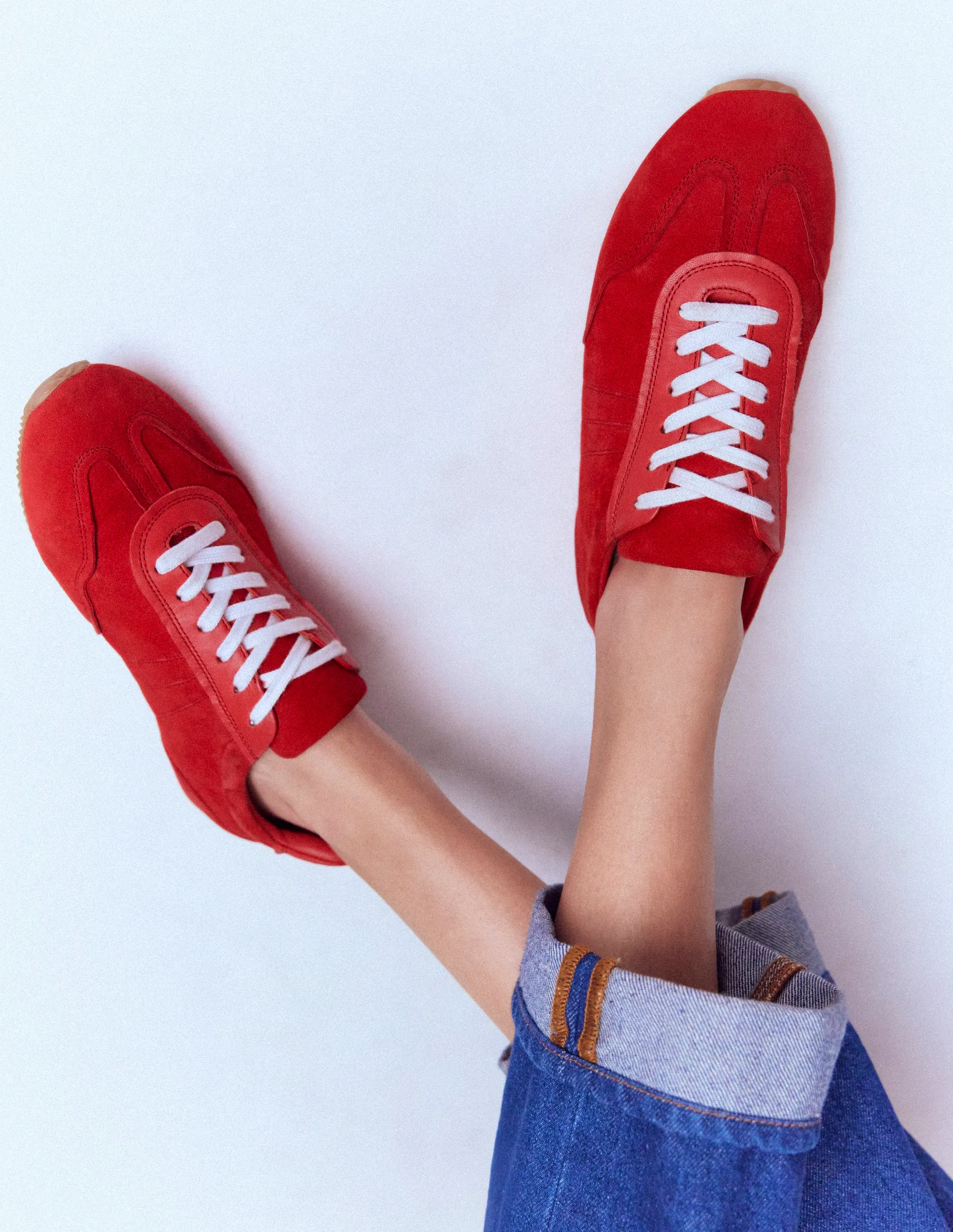 Delphine Slim Sole Trainers £99