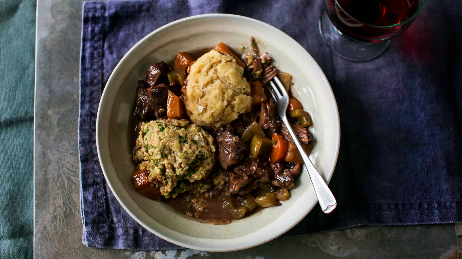 Beef Stew And Dumplings