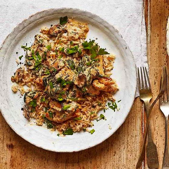 Healthy Chicken Stroganoff