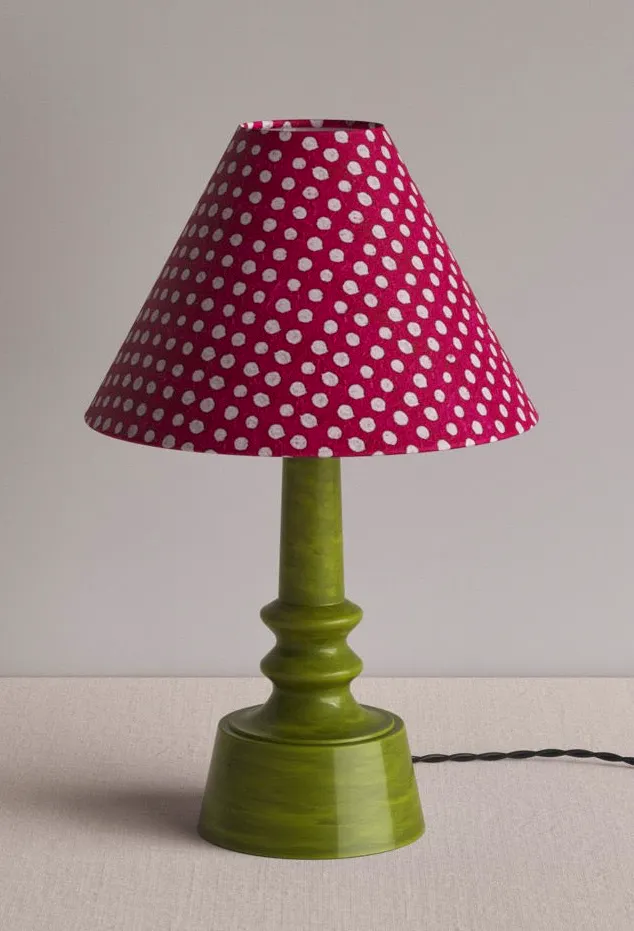 Nicola Harding Ditsy Ceramic Table Lamp, £165