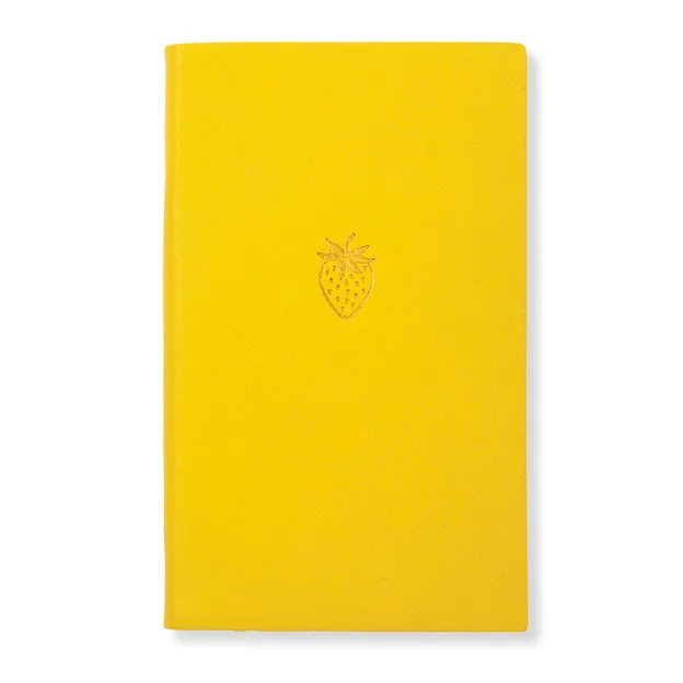 Smythson Strawberry Panama Notebook, £36