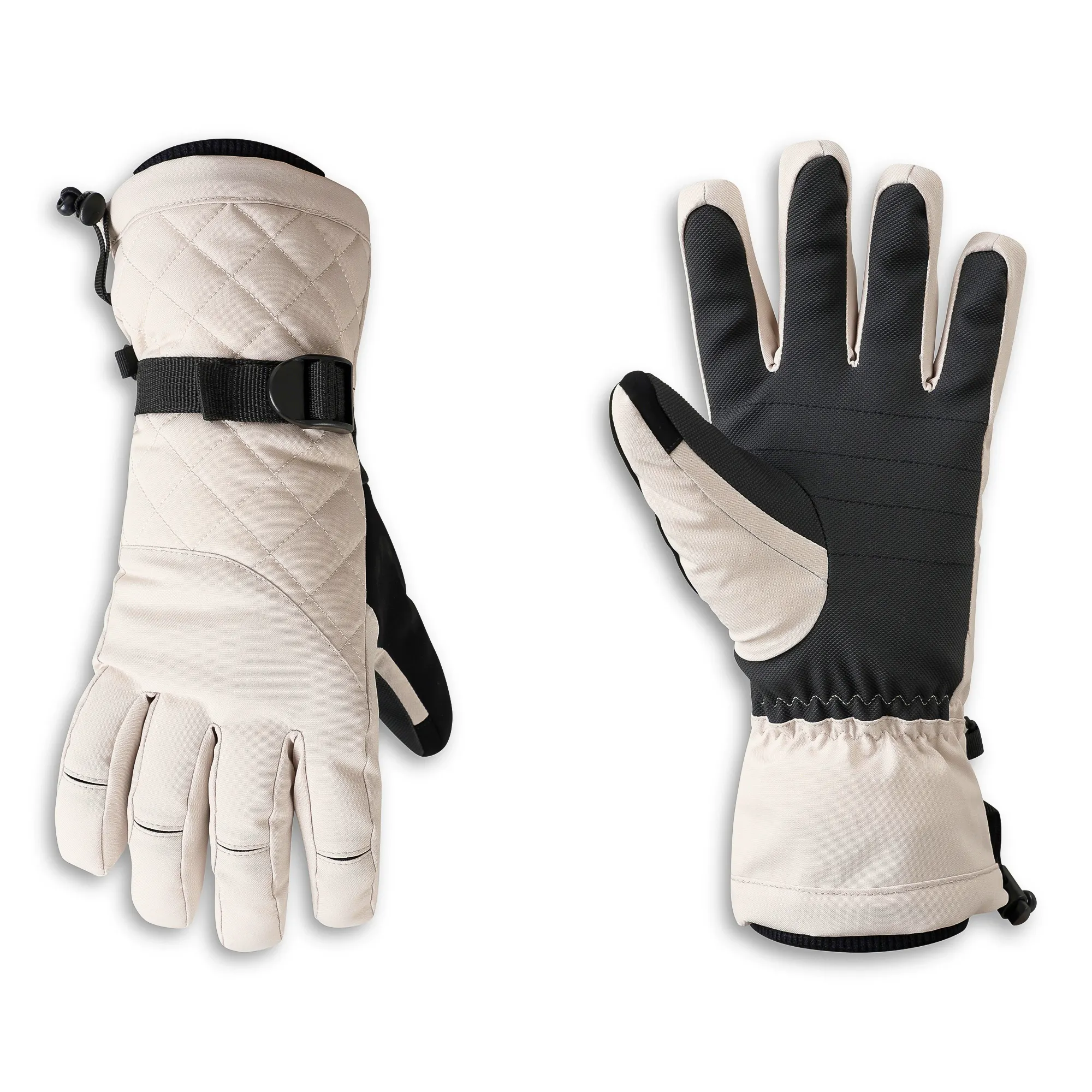 Dare2B Women's Summit Waterproof Ski Gloves, Grey Morn, £60, NOW £30