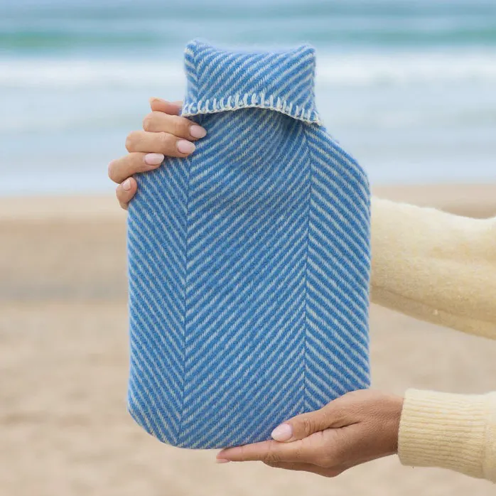 Atlantic Blankets Hug in a Bottle – Dusk Blue Water Bottle, £32