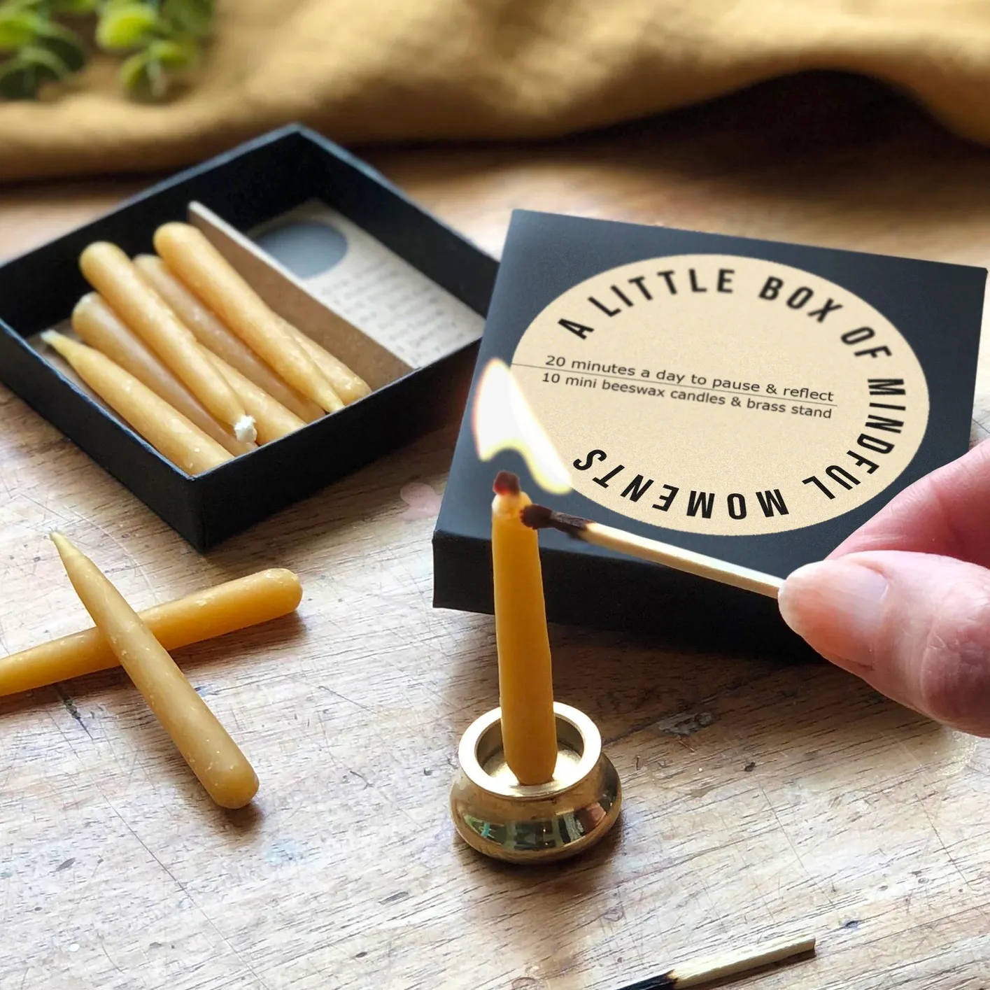 Holly & Co Mini Mindful Moments Candle Set, £16.50