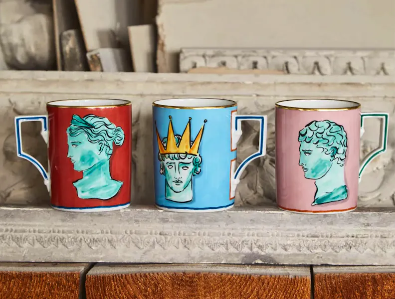 Nancy Loves Luke Edward Hall Mugs