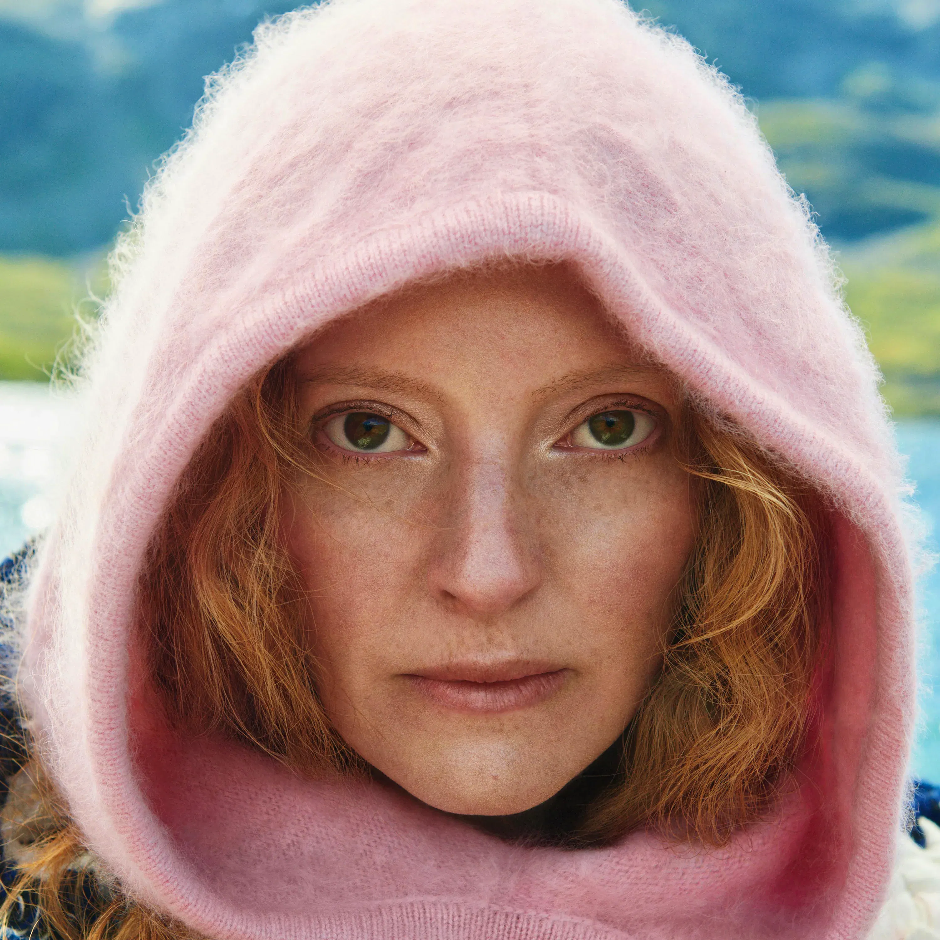 The Curated Costume x The Curated - Fluffy Balaclava, £110