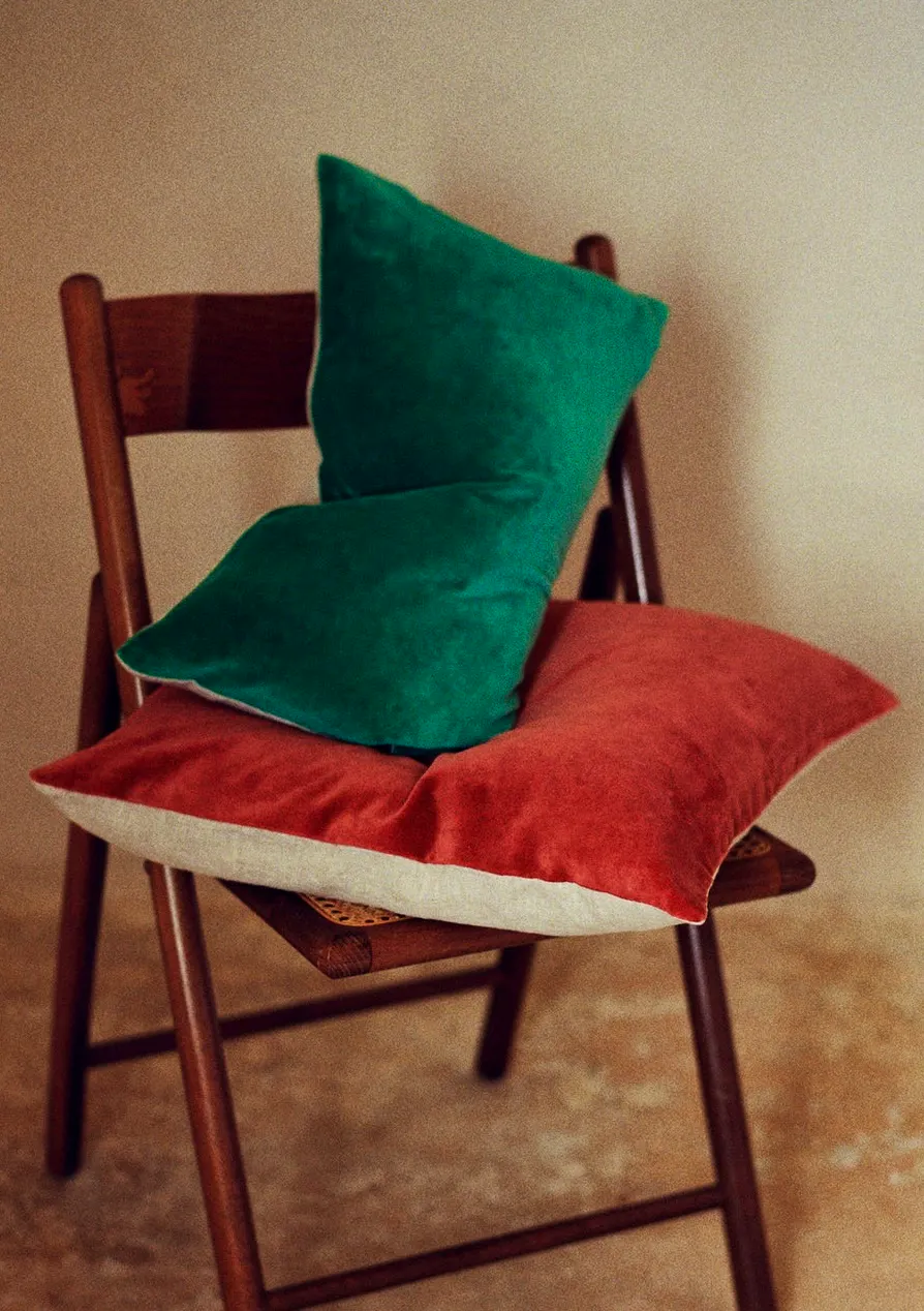 Rectangular Velvet Cushion Cover £46