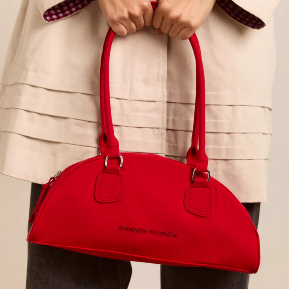 Damson Madder Berta Bowler Bag – Red, £60