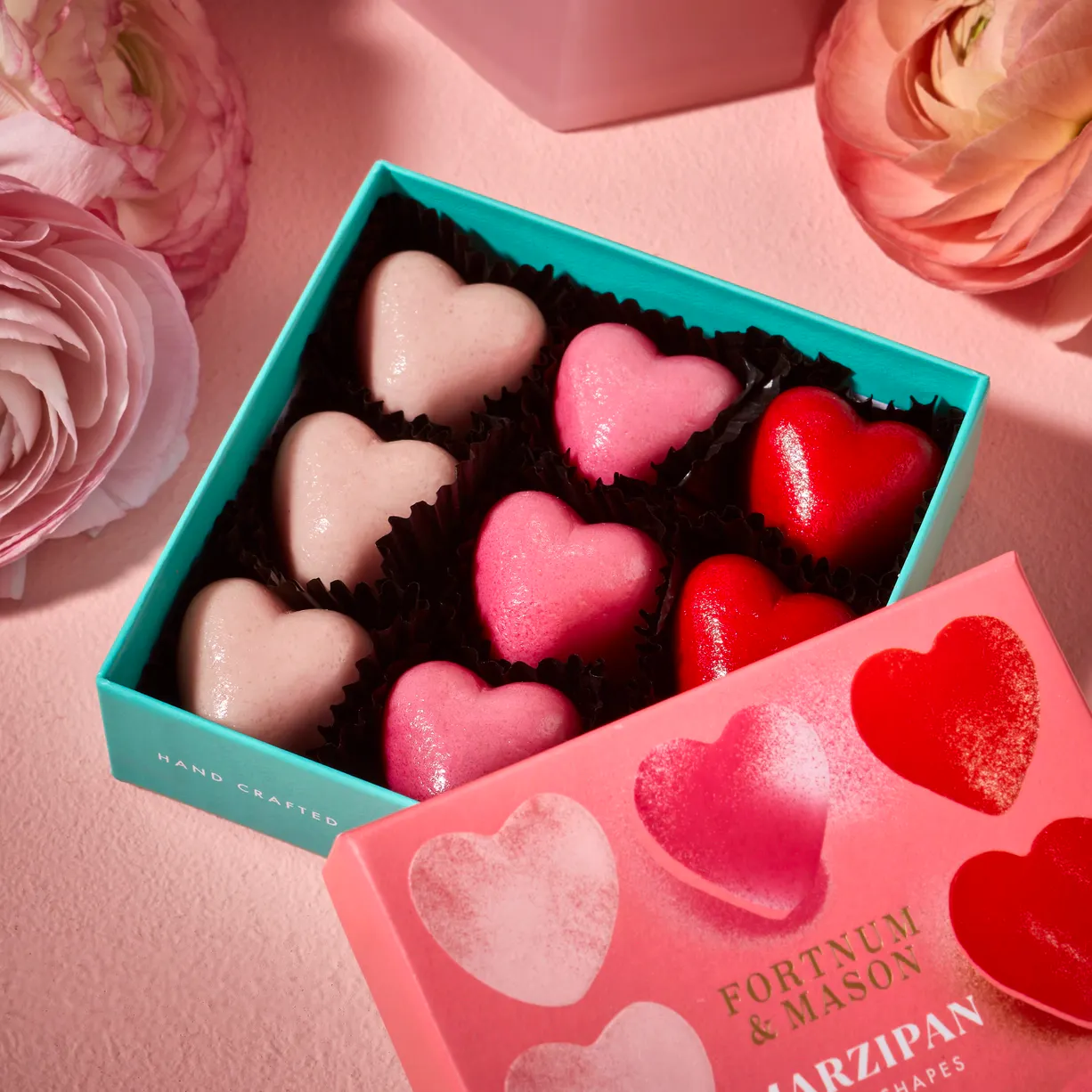Fortnum & Mason Marzipan Hearts, £12.95