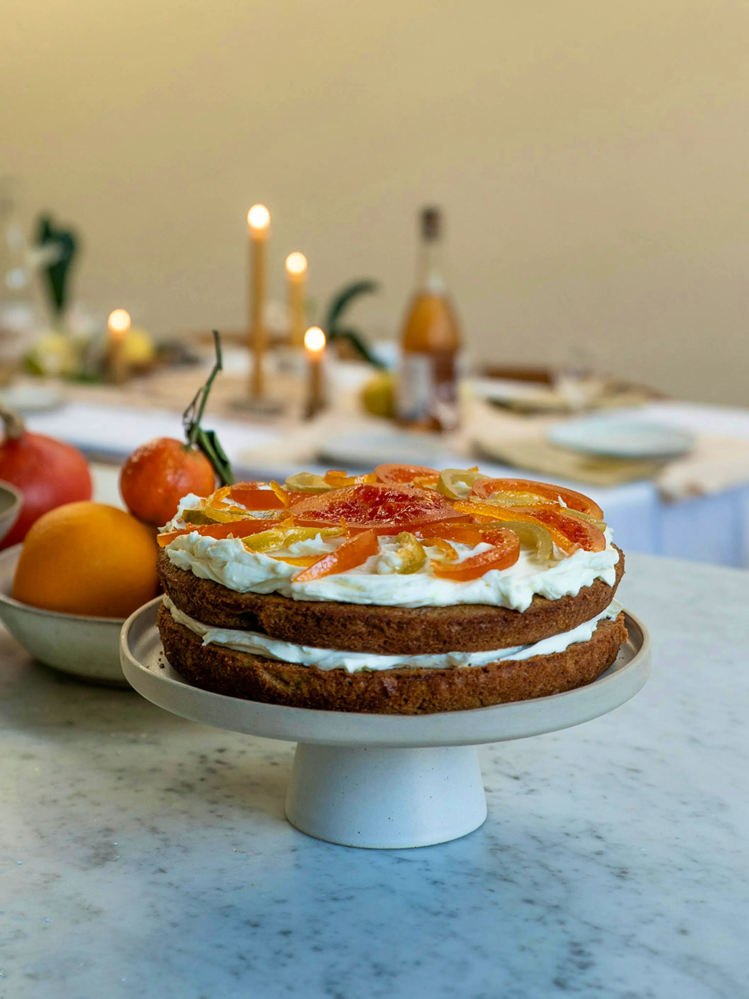 Winter Sunshine Cake