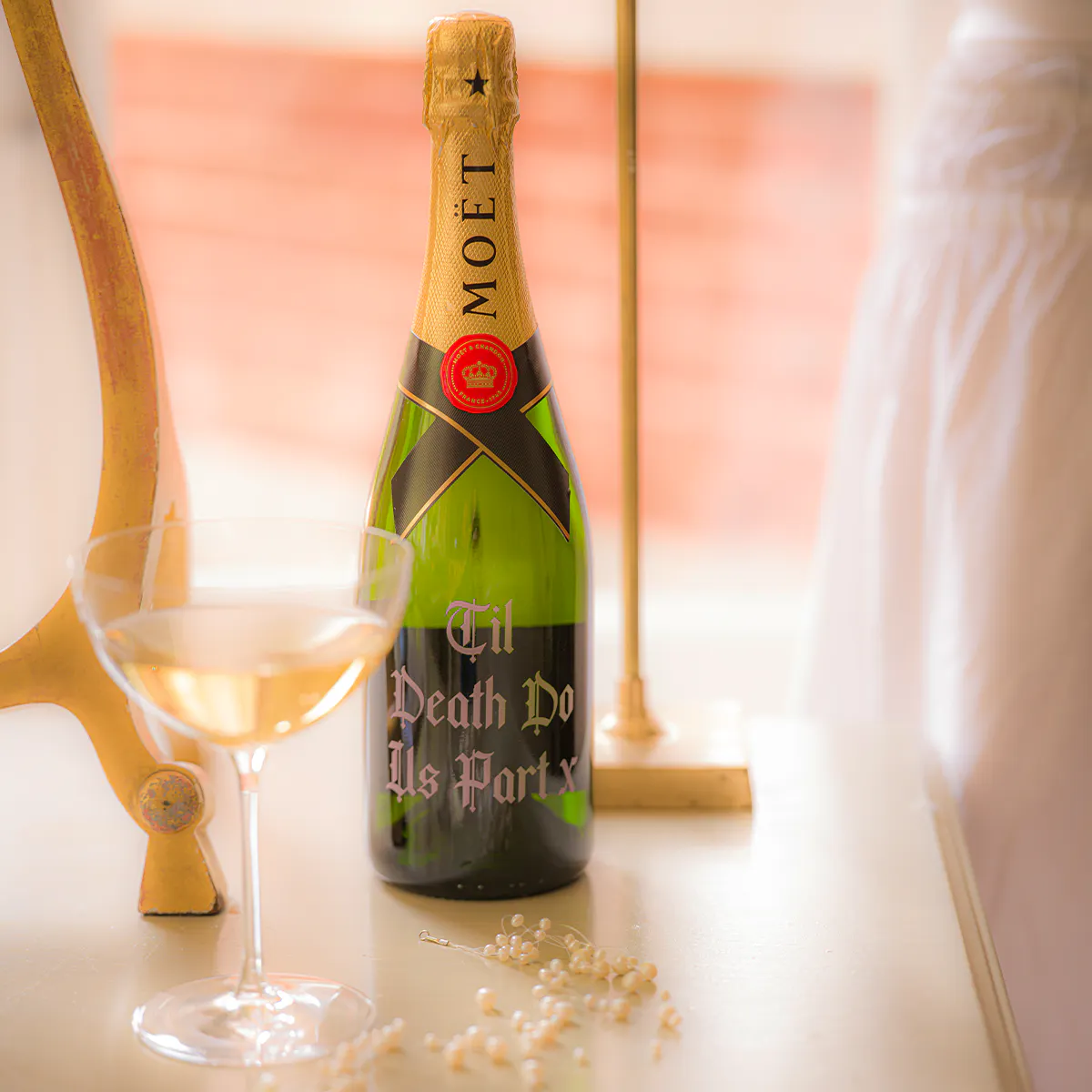Not Another Bill Personalised Champagne, £45
