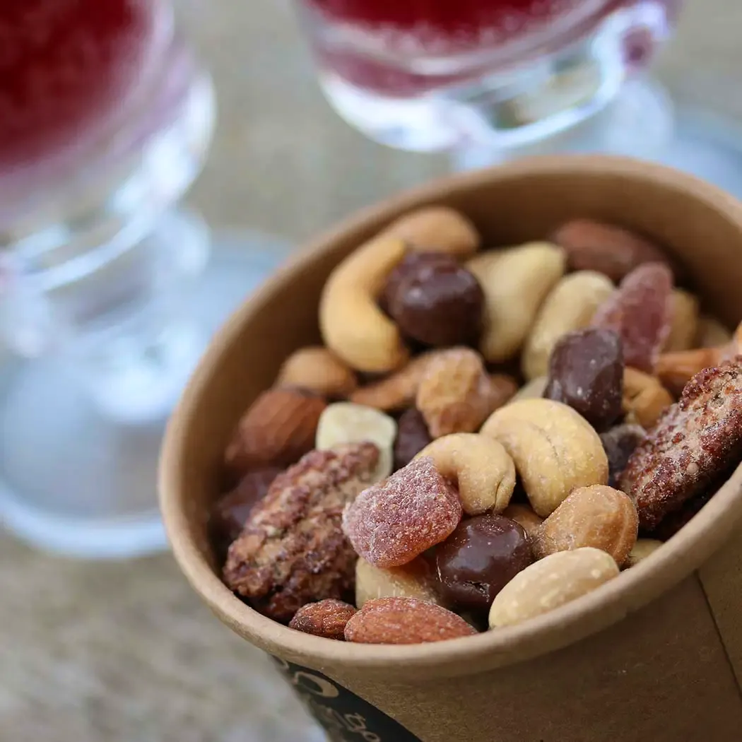 Cracking Nuts Tub: The Love Mix Of Nuts, Fruit and Chocolate, £6.90