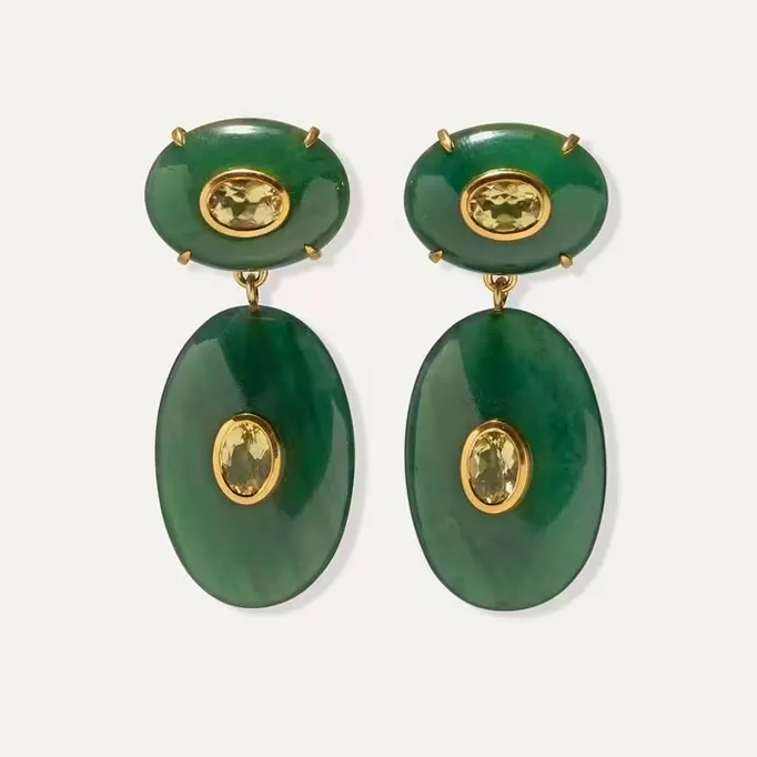 Liberty London 24ct Gold-Plated Dorothy Earrings, £290