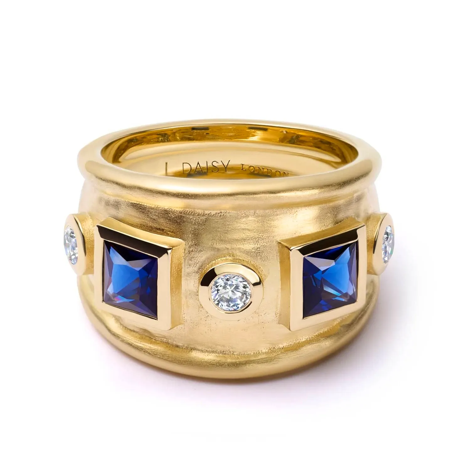 Daisy London Chunky Stone Textured Ring, £115