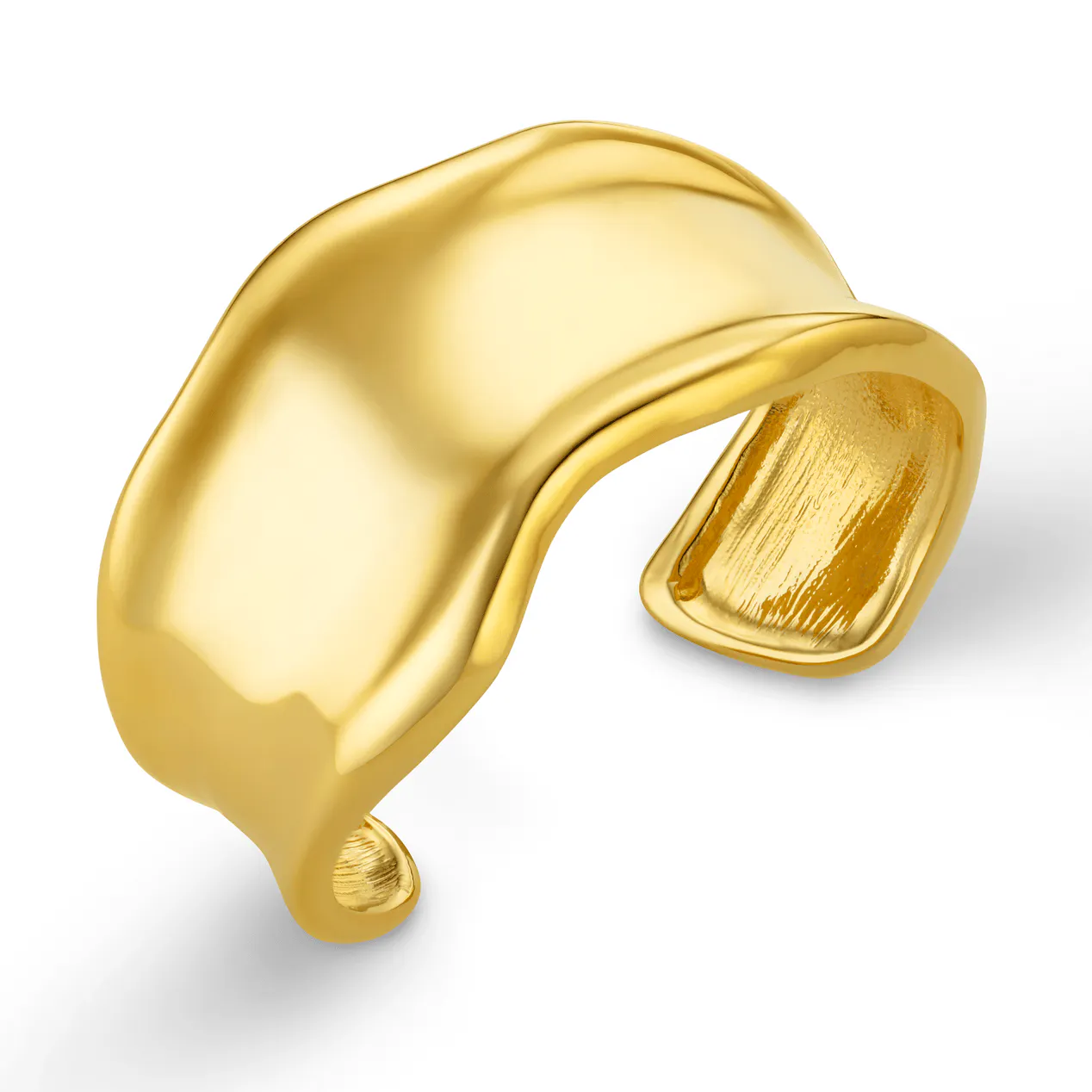 Orelia Statement Organic Molden Metal Cuff, £30