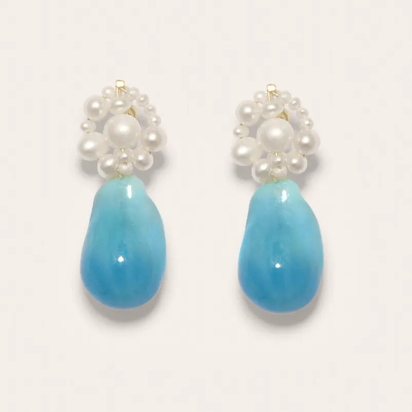 Completedworks Tra-La-La Pearl Earrings, £225