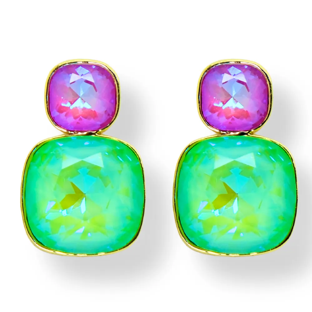 Butler & Wilson Graduated Crystal Earrings £32