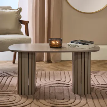 Madison Ribbed Coffee Table