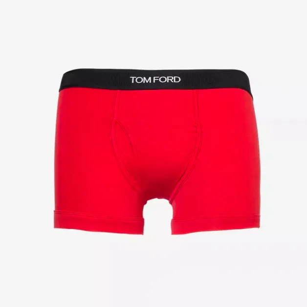 Tom Ford Logo-Embroidered Cotton-Blend Jersey Boxers, £55