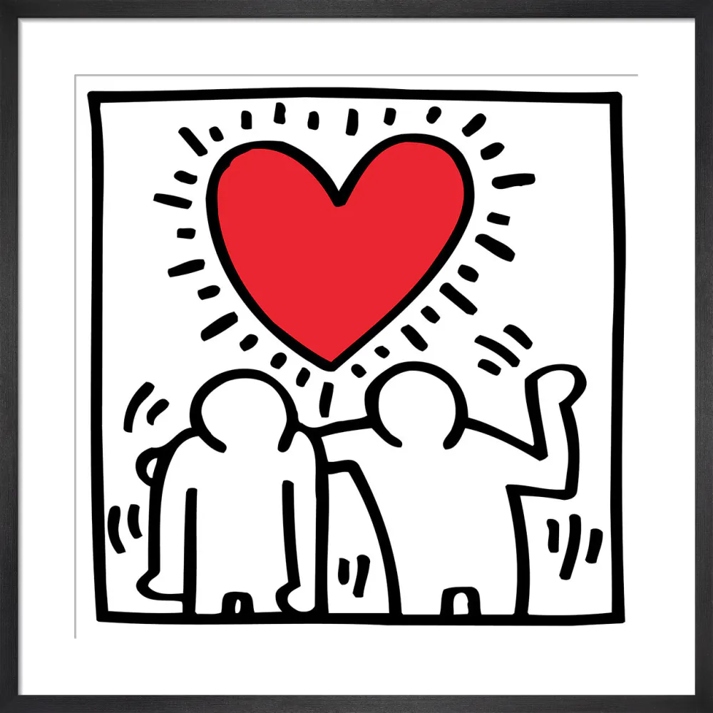 King & McGaw Untitled (Be Mine), 1987 by Keith Haring, £60