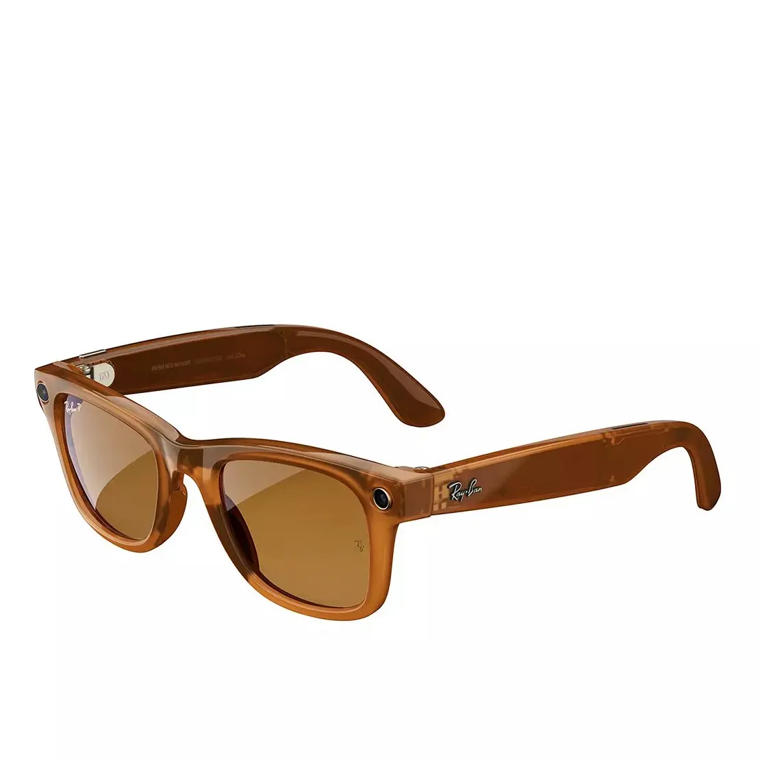 Ray Ban Meta Wayfarer Large Glasses, £329