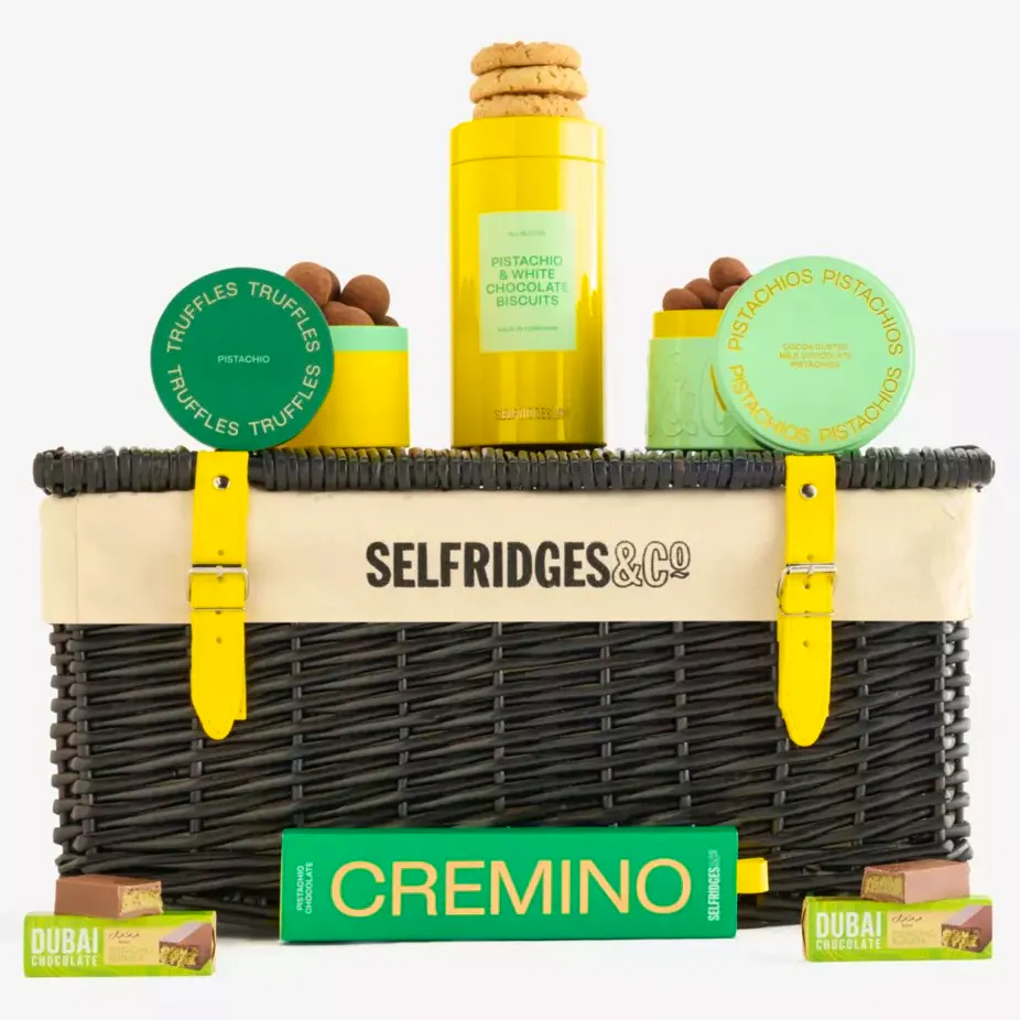 Selfridges Pistachio Lovers Hamper, £130
