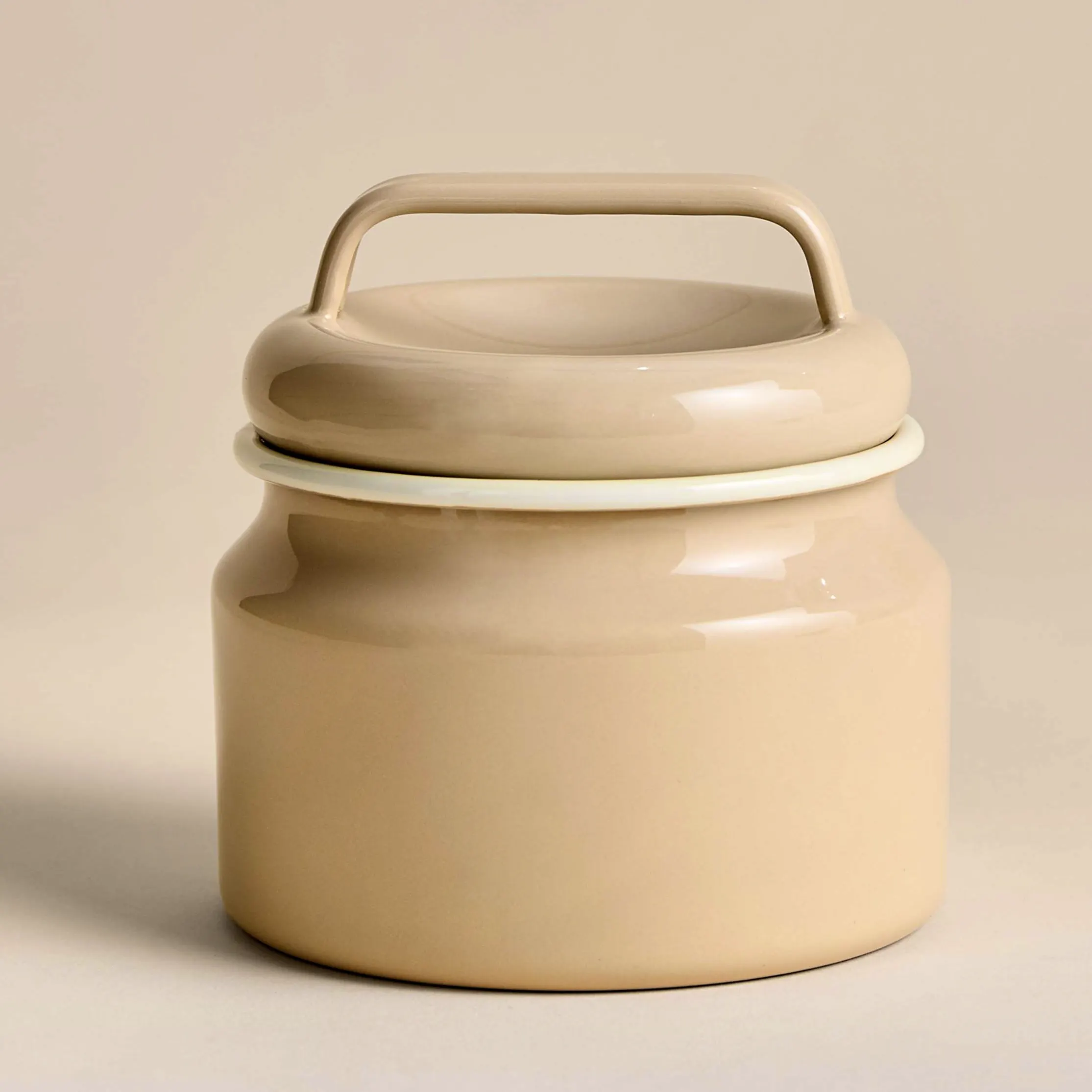 M&S Short Enamel Storage Jar, £10
