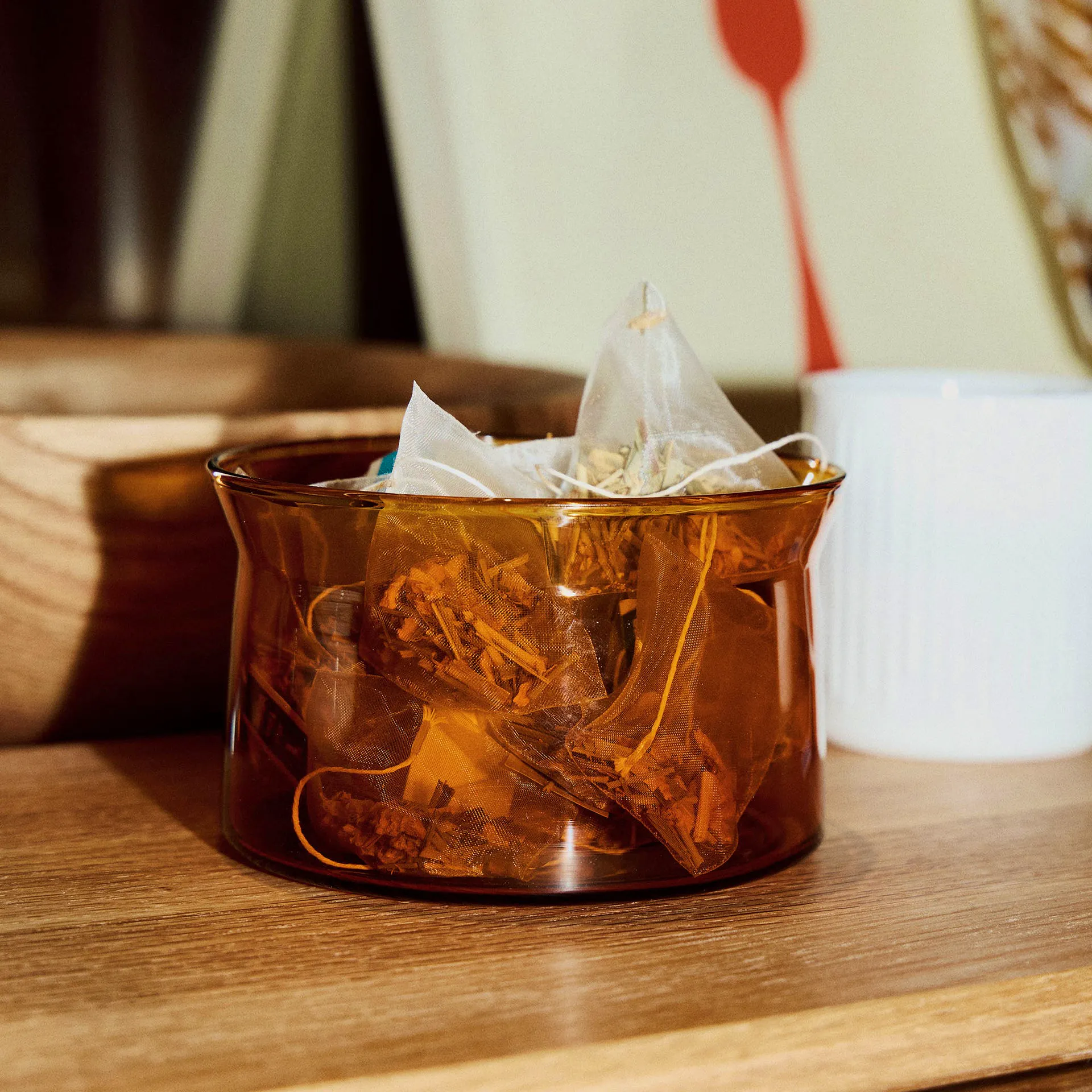 The Conran Shop Home Lab Wide Storage Jar Amber 7cm, £22